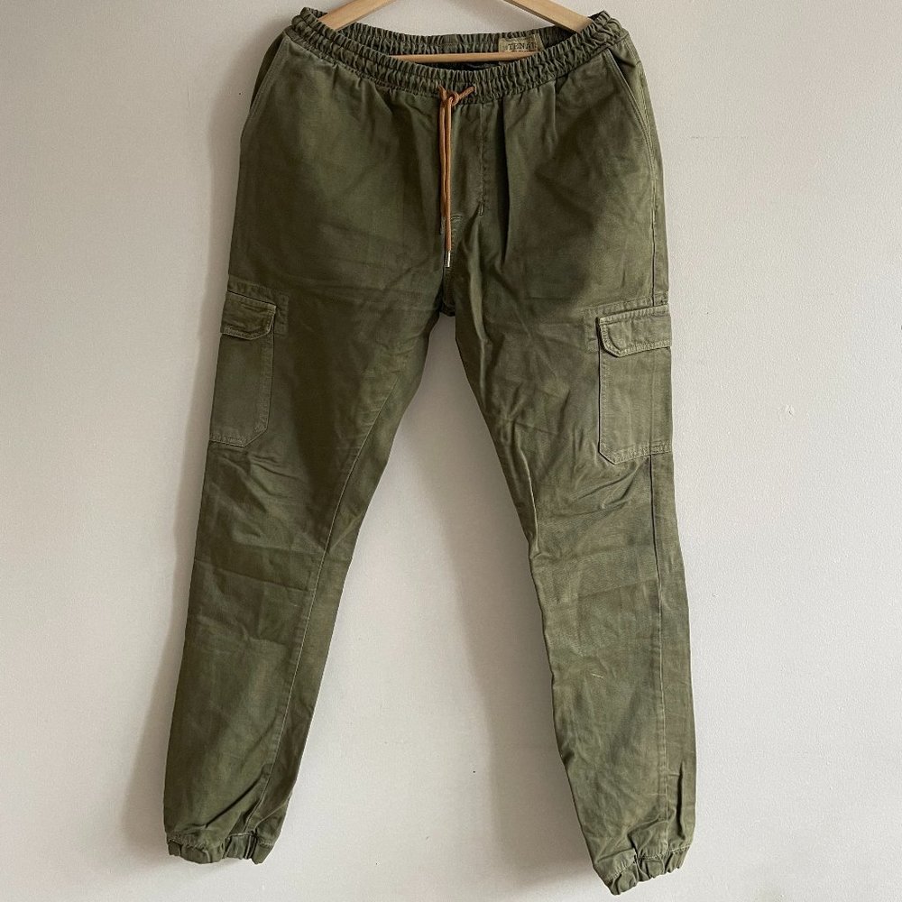 Green Cargo Pants, Size M (30-32)